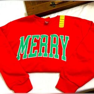 “Merry” Christmas/Holiday Sweatshirt